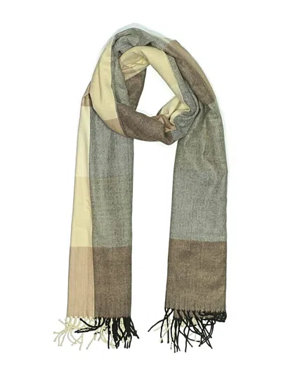 Pre-owned Unbranded Scarf In Brown