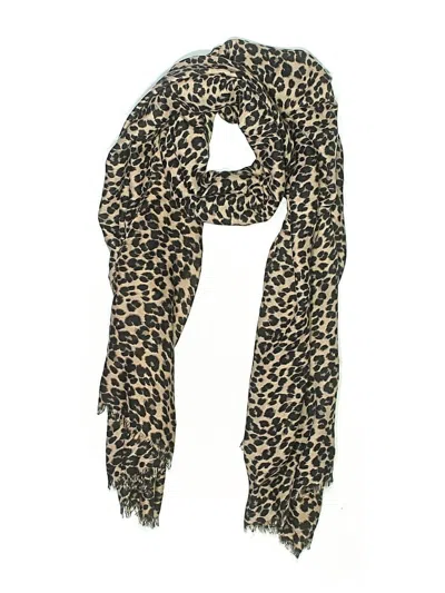 Pre-owned Unbranded Scarf In Brown