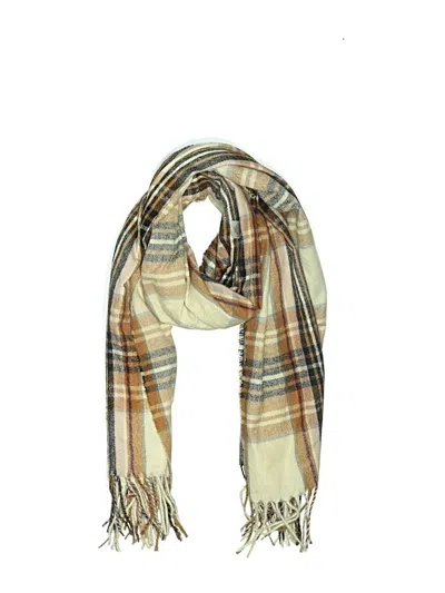 Pre-owned Unbranded Scarf In Brown