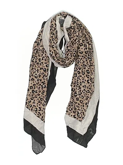 Pre-owned Unbranded Scarf In Brown