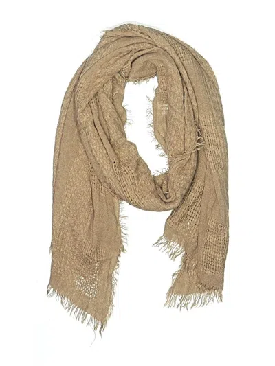 Pre-owned Unbranded Scarf In Brown