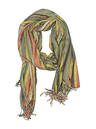 Pre-owned Unbranded Scarf In Brown