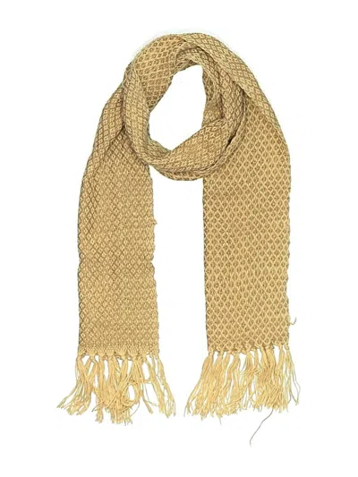 Pre-owned Unbranded Scarf In Brown