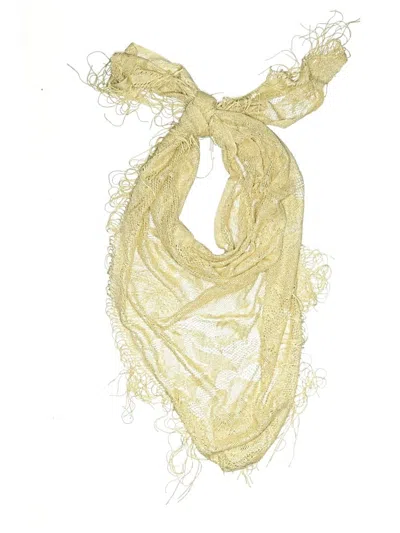 Pre-owned Unbranded Scarf In Brown