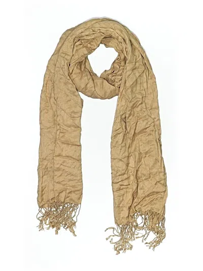 Pre-owned Unbranded Scarf In Brown