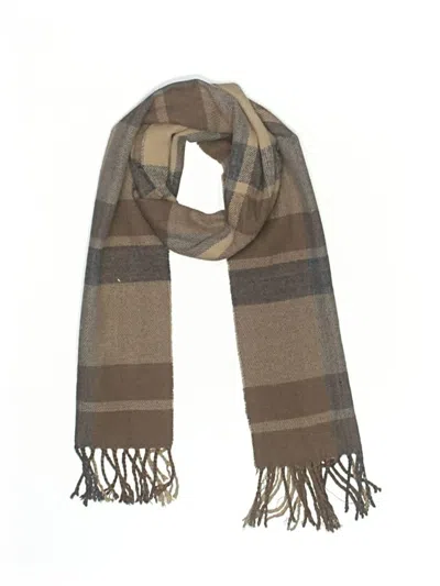 Pre-owned Unbranded Scarf In Brown