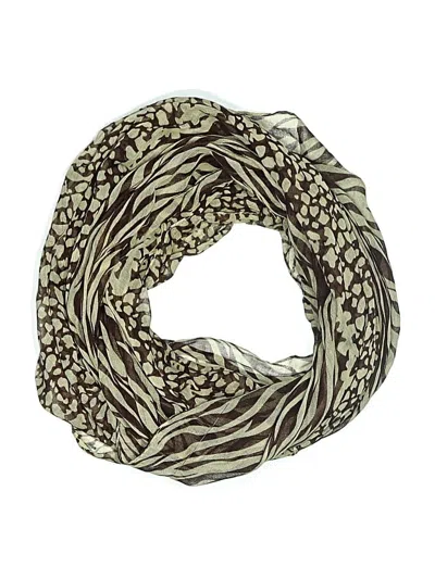 Pre-owned Unbranded Scarf In Brown