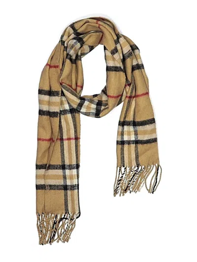 Pre-owned Unbranded Scarf In Brown
