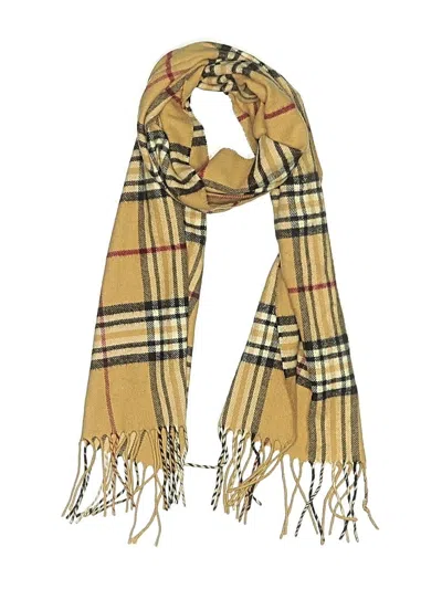 Pre-owned Unbranded Scarf In Brown
