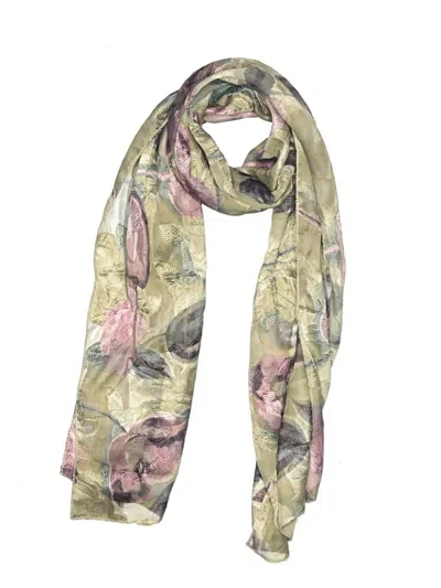 Pre-owned Unbranded Scarf In Brown