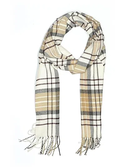 Pre-owned Unbranded Scarf In Brown