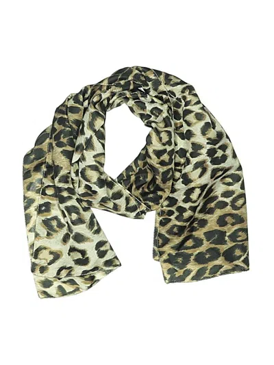 Pre-owned Unbranded Scarf In Brown