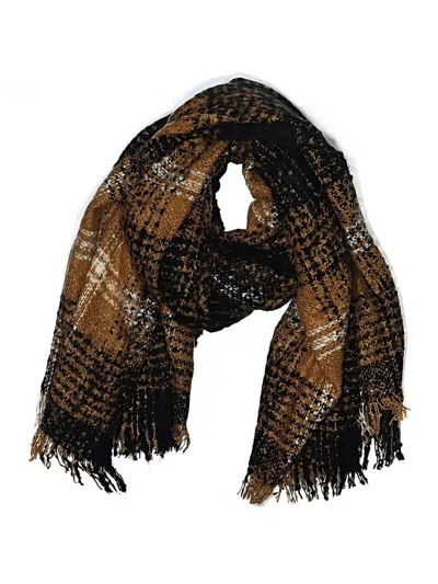 Pre-owned Unbranded Scarf In Brown