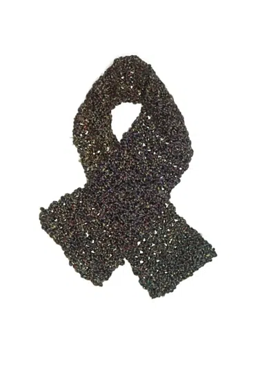 Pre-owned Unbranded Scarf In Brown