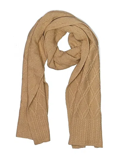 Pre-owned Unbranded Scarf In Brown