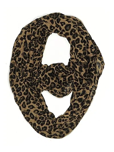 Pre-owned Unbranded Scarf In Brown