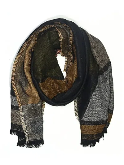 Pre-owned Unbranded Scarf In Brown