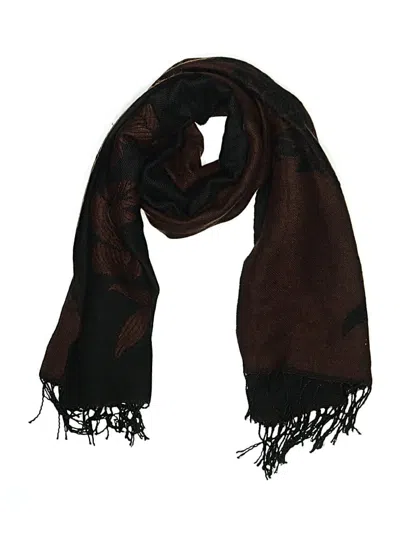 Pre-owned Unbranded Scarf In Brown