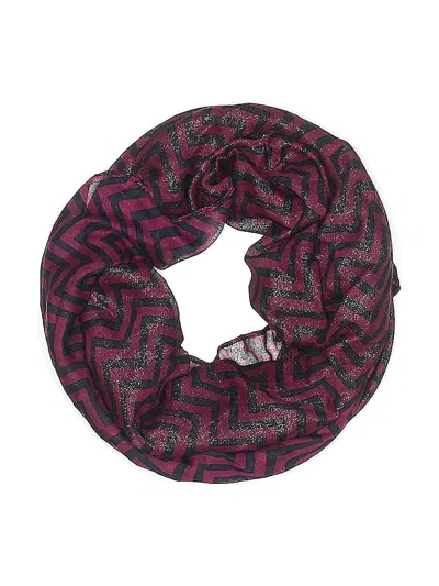 Pre-owned Unbranded Scarf In Burgundy