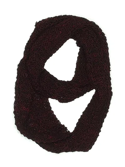 Pre-owned Unbranded Scarf In Burgundy