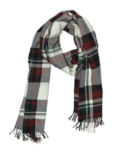 Pre-owned Unbranded Scarf In Burgundy