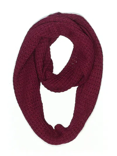 Pre-owned Unbranded Scarf In Burgundy