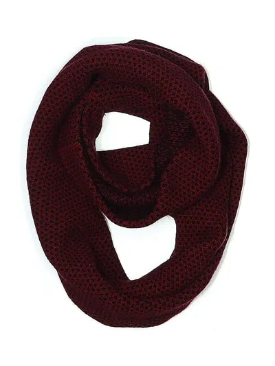 Pre-owned Unbranded Scarf In Burgundy