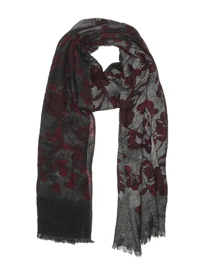 Pre-owned Unbranded Scarf In Burgundy