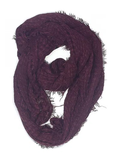 Pre-owned Unbranded Scarf In Burgundy