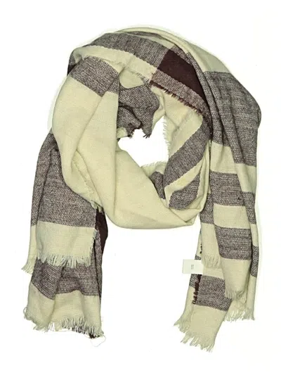 Pre-owned Unbranded Scarf In Burgundy