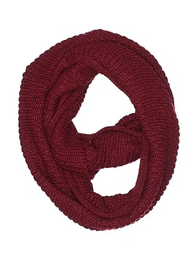 Pre-owned Unbranded Scarf In Burgundy