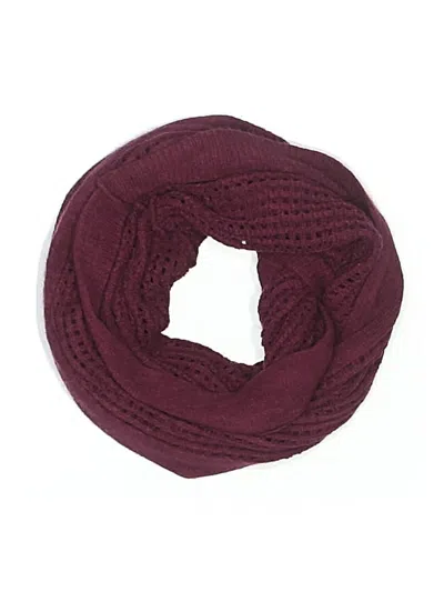 Pre-owned Unbranded Scarf In Burgundy