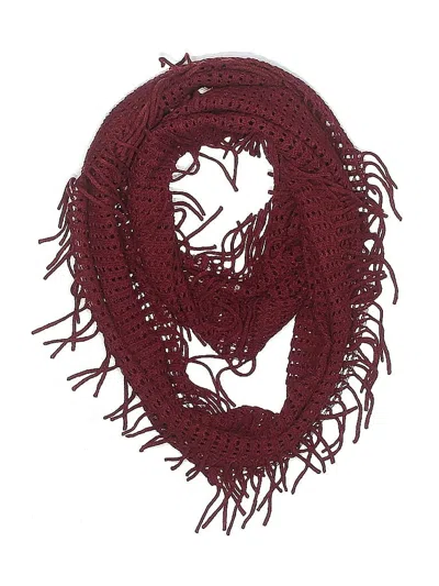 Pre-owned Unbranded Scarf In Burgundy