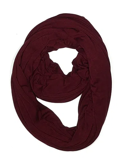 Pre-owned Unbranded Scarf In Burgundy