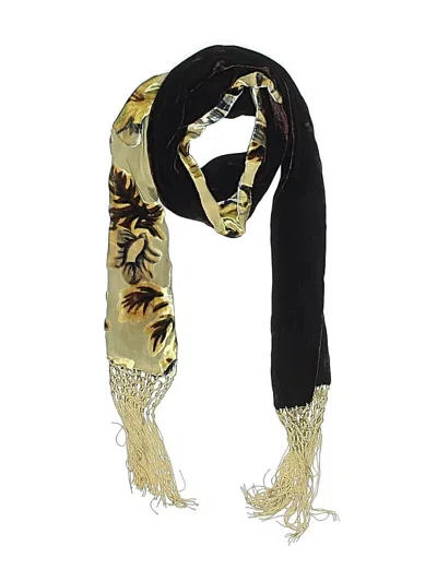 Pre-owned Unbranded Scarf In Burgundy