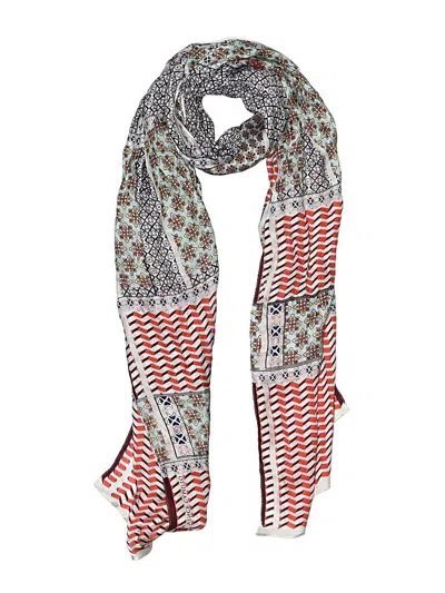 Pre-owned Unbranded Scarf In Burgundy