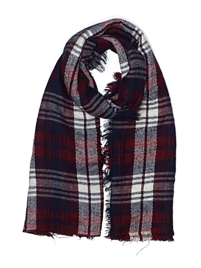 Pre-owned Unbranded Scarf In Burgundy