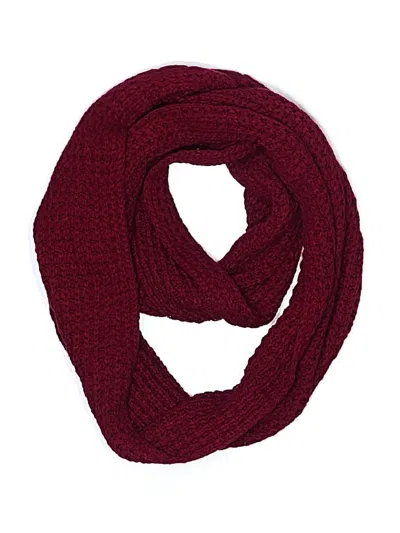 Pre-owned Unbranded Scarf In Burgundy