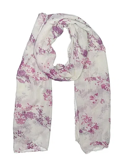 Pre-owned Unbranded Scarf In Burgundy