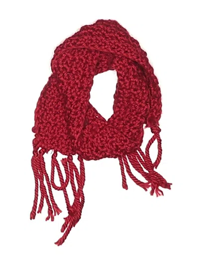 Pre-owned Unbranded Kids' Scarf In Burgundy