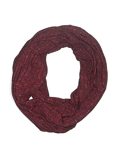 Pre-owned Unbranded Scarf In Burgundy