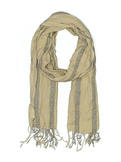Pre-owned Unbranded Scarf In Gold