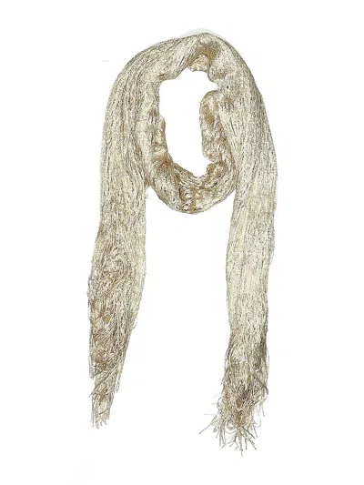 Pre-owned Unbranded Scarf In Gold