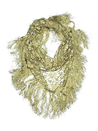 Pre-owned Unbranded Scarf In Gold
