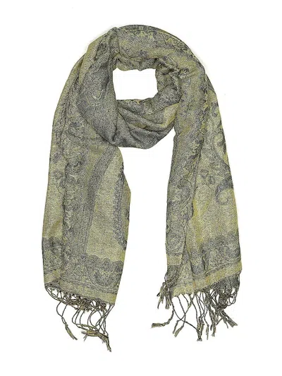 Pre-owned Unbranded Scarf In Gold