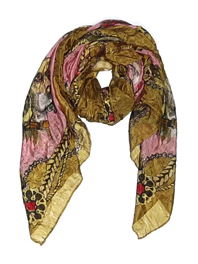Pre-owned Unbranded Scarf In Gold