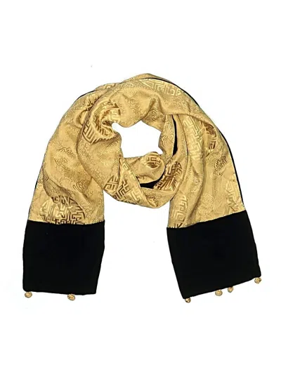 Pre-owned Unbranded Scarf In Gold