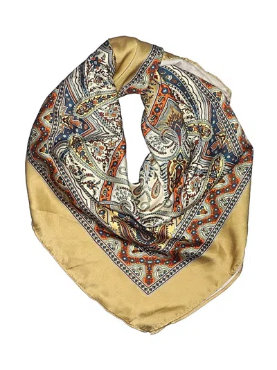 Pre-owned Unbranded Scarf In Gold
