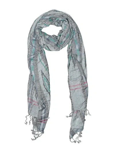 Pre-owned Unbranded Scarf In Gray