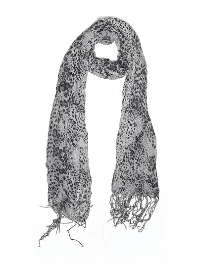 Pre-owned Unbranded Scarf In Gray